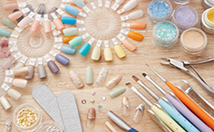 ボディーアートモデル紹介写真