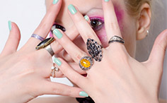 ボディーアートモデル紹介写真